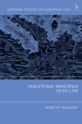 E-book, Structural Principles of EU Law, Hart Publishing