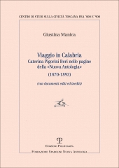 E-book, Viaggio in Calabria : Caterina Pigorini Beri nelle pagine della "Nuova antologia" (1870-1893) : (con documenti editi ed inediti), 