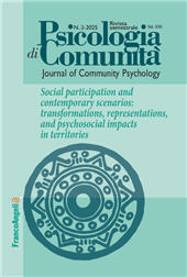 Article, Social Participation and Contemporary Scenarios : transformations, Representations, and Psychosocial Impacts in Territories, Franco Angeli