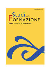 Issue, Studi sulla formazione : XXVIII, 2, 2025, Firenze University Press