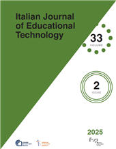 Fascículo, Italian journal of educational technology : 33, 2, 2025, Firenze University Press