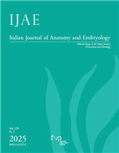 Issue, IJAE : Italian Journal of Anatomy and Embryology : 129, 2, 2025, Firenze University Press
