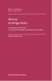 E-book, Nerone di Arrigo Boito : i materiali d'autore e la ricostruzione di Arturo Toscanini, Lim