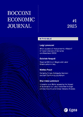 Journal, Bocconi Economic Journal, EGEA