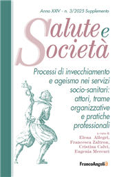 Heft, Salute e società : XXIV, 3, 2025 supplemento, Franco Angeli