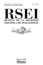 Heft, RSEI : Revista de la Sociedad Española de Italianistas : 19, 2025, Ediciones Universidad de Salamanca