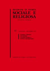 Issue, Ricerche di storia sociale e religiosa : 97, 1/2, 2025, Edizioni di storia e letteratura