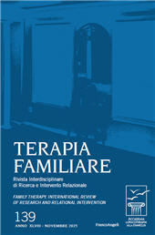 Articolo, Riflessioni personali di un terapeuta familiare, Franco Angeli