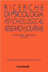 Artikel, Oltre la pandemia da COVID-19 : uno studio qualitativo sull'esperienza delle neomamme, Franco Angeli