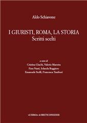 E-book, I giuristi, Roma, la storia : scritti scelti, 
