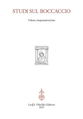 Fascículo, Studi sul Boccaccio : LIII, 2025, L.S. Olschki