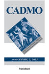 Heft, Cadmo : giornale italiano di pedagogia sperimentale : 2, 2025, Franco Angeli