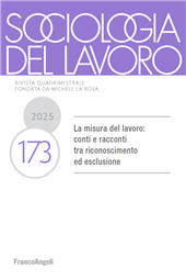 Fascicolo, Sociologia del lavoro : 173, 3, 2025, Franco Angeli