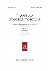 Issue, Rassegna storica toscana : LXXI, 2, 2025, L.S. Olschki