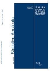 Fascicolo, Statistica applicata : Italian journal of applied statistics : 37, 1, 2025, Firenze University Press
