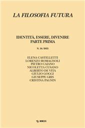 Article, La storia della filosofia alla prova del nichilismo : la svolta severiniana tra Ritornare a Parmenide e Poscritto, Mimesis