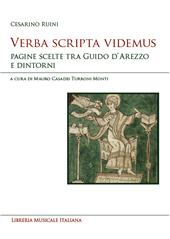 E-book, Verba scripta videmus : pagine scelte tra Guido d'Arezzo e dintorni, 