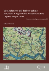 eBook, Vocabolarietto del dialetto sabino : nelle parlate di Poggio Mirteto, Montopoli di Sabina, Casperia, Mompeo Sabino : con note etimologiche e tre appendici, Edizioni Espera