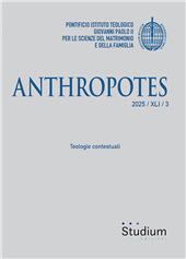 Issue, Anthropotes : XLI, 3, 2025, Studium