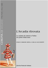 eBook, L'Arcadia ritrovata : la cantata da camera a Torino nel primo Settecento, Libreria musicale italiana