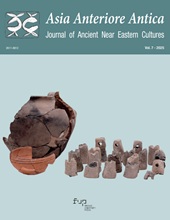 Issue, Asia anteriore antica : journal of ancient near eastern cultures : 7, 2025, Firenze University Press