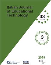 Fascículo, Italian journal of educational technology : 33, 3, 2025, Firenze University Press