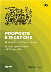 Fascicolo, Proposte e ricerche : economia e società nella storia dell'Italia centrale : 95, 2, 2025, EUM-Edizioni Università di Macerata