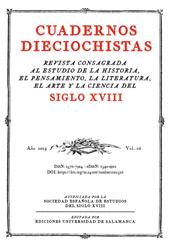 Heft, Cuadernos dieciochistas : 26, 2025, Ediciones Universidad de Salamanca