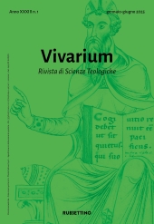 Heft, Vivarium : XXXIII, 1, 2025, Rubbettino