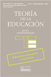 Fascicule, Teoría de la Educación : Revista Interuniversitaria : 37, 2, 2025, Ediciones Universidad de Salamanca