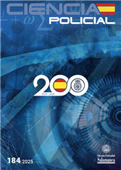 Issue, Ciencia policial : 184, 2025, Ediciones Universidad de Salamanca