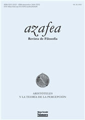Issue, Azafea : revista de filosofía : 28, 2026, Ediciones Universidad de Salamanca