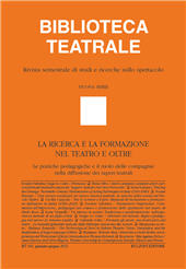 Article, Attori-cantanti e cantanti-attori : percorsi formativi nel teatro musicale “leggero” italiano tra Otto e Novecento, Bulzoni
