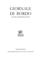 Fascicule, Giornale di bordo, di storia, letteratura ed arte : 69/70, 2/3, 2025, LoGisma