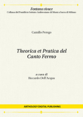 E-book, Theorica et pratica del Canto Fermo, Anthology Digital Publishing