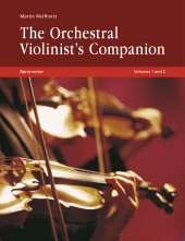 eBook, The Orchestral Violinist's Companion, Volume 1 + 2, Bärenreiter-Verlag