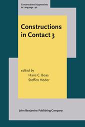 E-book, Constructions in Contact 3 : Constructiol schemas and patterns in language contact, John Benjamins Publishing Company