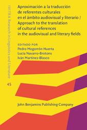 E-book, Aproximacion a la traduccion de referentes culturales en el ambito audiovisual y literario / Approach to the translation of cultural references in the audiovisual and literary fields, John Benjamins Publishing Company