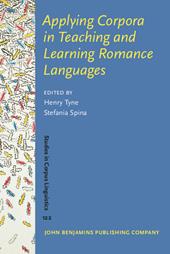 E-book, Applying Corpora in Teaching and Learning Romance Languages, John Benjamins Publishing Company
