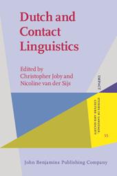 E-book, Dutch and Contact Linguistics : The Dutch language outside the Low Countries, John Benjamins Publishing Company