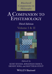 eBook, A Companion to Epistemology, 2 Volume Set, Blackwell