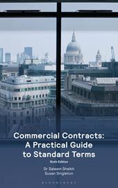 E-book, Commercial Contracts: A Practical Guide to Standard Terms, Bloomsbury Publishing