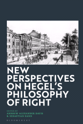 E-book, New Perspectives on Hegel's Philosophy of Right, Bloomsbury Academic