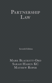 E-book, Partnership Law, Bloomsbury Professional