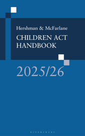 E-book, Hershman & McFarlane: Children Act Handbook 2025/26, Bloomsbury Professional
