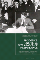 E-book, Rhodesia's Unilateral Declaration of Independence : National, Regional, International and Transnational Perspectives, Bloomsbury Academic