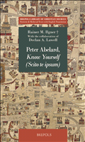 E-book, Peter Abelard, Know Yourself (Scito te ipsum), Brepols Publishers