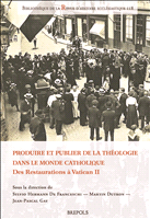 eBook, Produire et publier de la théologie dans le monde catholique : Des Restaurations à Vatican II, Brepols Publishers
