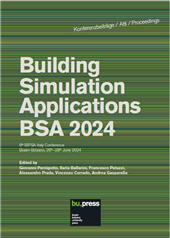 eBook, Building simulation applications BSA 2024 : 6th IBPSA-Italy Conference Bozen-Bolzano, 26th–28th June 2024, Bozen-Bolzano University Press