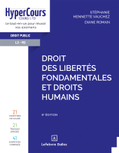 m, Droit des libertés fondamentales et droits humains - 6è édition, Éditions Dalloz